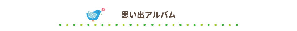 ぱんちゃん思い出アルバム